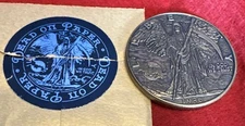 Dead on Paper - Hobo Coins Series I - The Walking Reaper - Antique Bronze Finish
