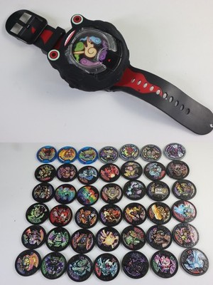 Set Yokai Watch DX Black Model With Lot 42 Medals