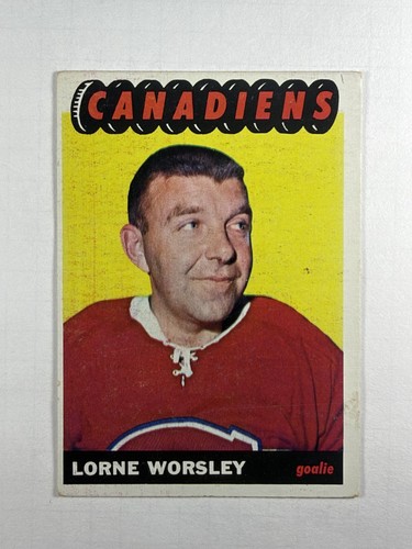Gump Worsley #2 1965 Topps card