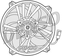 Denso LüFter, MotorküHlung DER21015 FüR CitroËN Peugeot