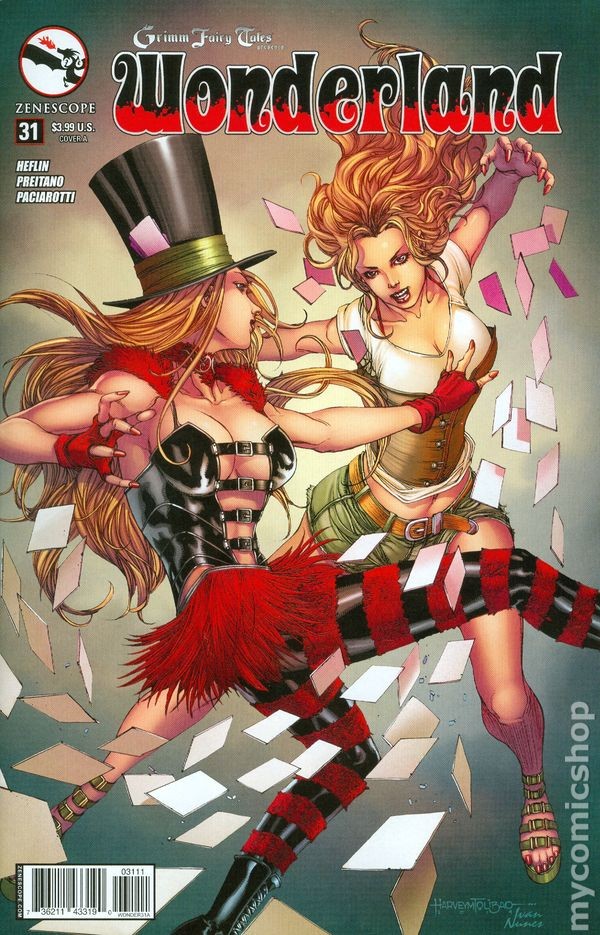 Grimm Fairy Tales Presents Wonderland #31A FN 2015 Stock Image Zenescope