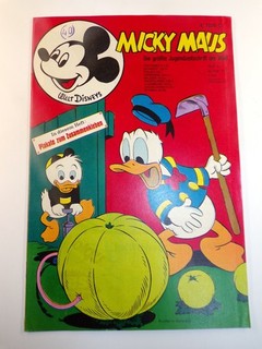 ungelesenes Disney Comic 1971: MICKY MAUS GB 21 GS SB und 2 Klappseiten