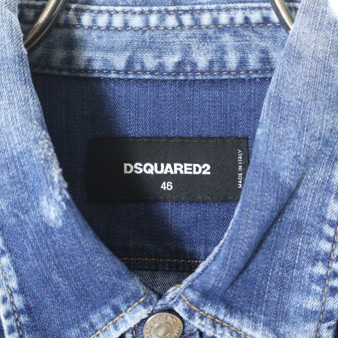 DSQUARED2 DSQUARED Front Logo Patch Distressed Lo… - image 7