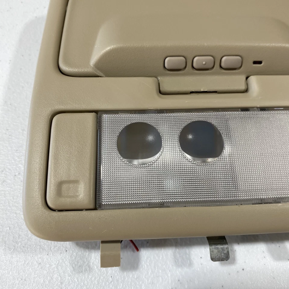 Toyota Solara 1999-2003 techo techo cúpula consola de luz beige tostado Foto 3 de 4