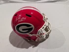 Herschel Walker Auto Signed Georgia Bulldogs Speed Replica Helmet Beckett