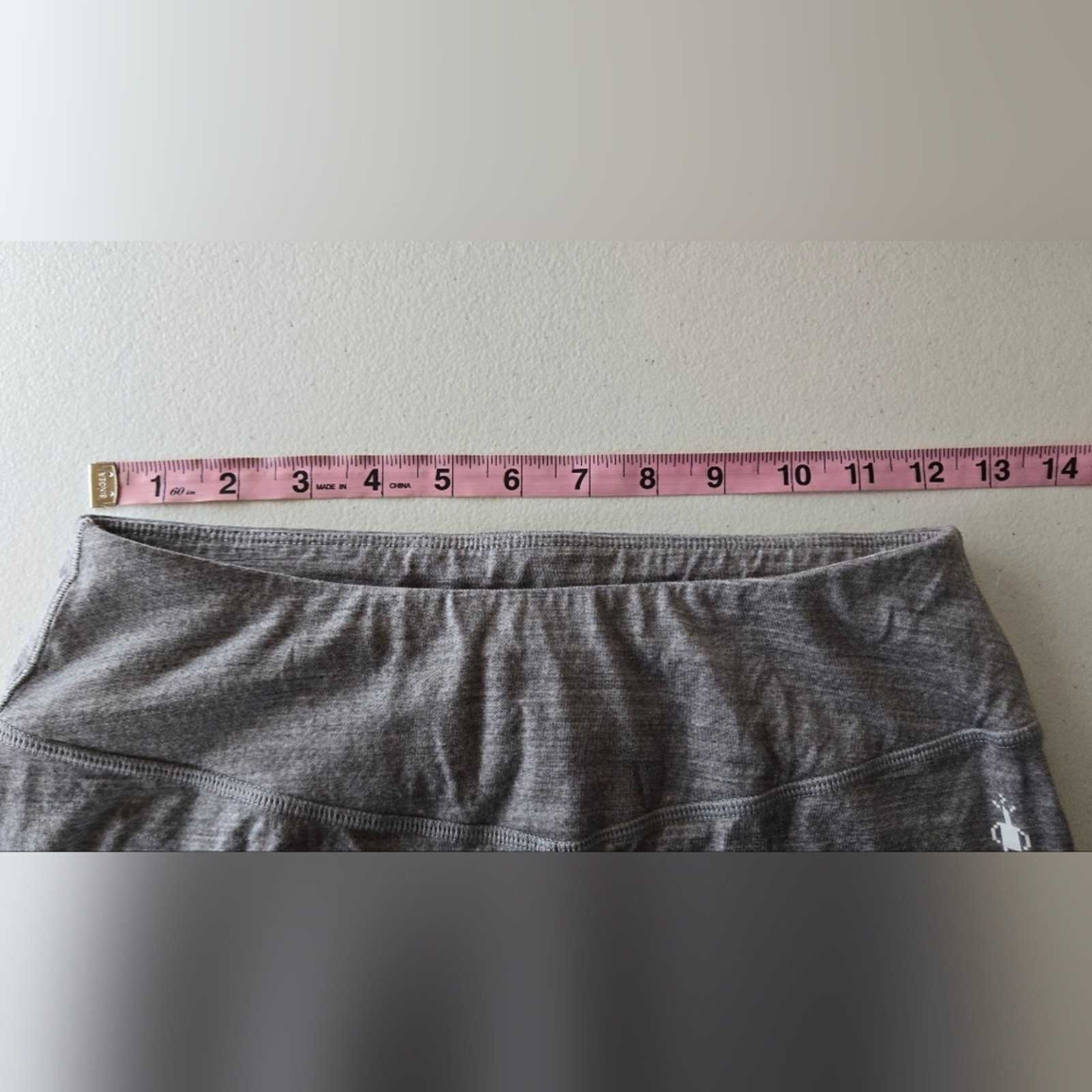 Smartwool Womens Black Base layer Gray Leggings S… - image 6