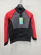 Sea-Doo Montego Jacket Men's Medium Lava Red UV Protection Neoprene New With Tag