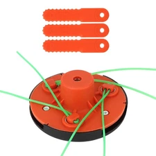 For Gas Electric Weedeater Weed Eater Trimmer Head With 3 Blades Replacement