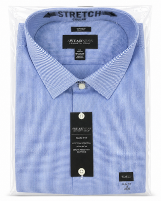 Awearness Kenneth Cole Dress Shirt Mens 19 34/35 Blue White Stripe Slim Fit NEW | eBay Awearness Kenneth Cole Dress Shirt Mens 19 34/35 Blue White Stripe Slim Fit NEW | eBay