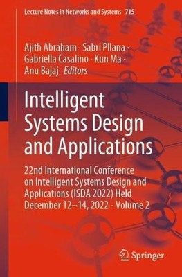 Intelligentes Systemdesign und Anwendungen - 9783031355066
