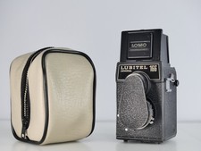 LOMO LUBITEL 166 6X6 120 PELLICOLA MEDIO FORMATO FOTOCAMERA TLR F4.5 OBIETTIVO CON CUSTODIA BELLA