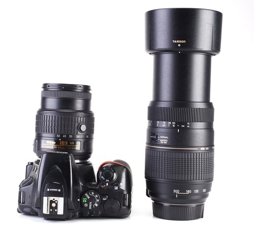 Nikon D5600 Camera & 18-55mm VR II & Tamron 70-300mm Dual Lens Kit 27,697 Shot - Picture 8 of 13