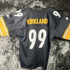 VTG 95 Starter Steelers Levon Kirkland 99 Jersey 52 XL NFL 1990s All-Decade Team