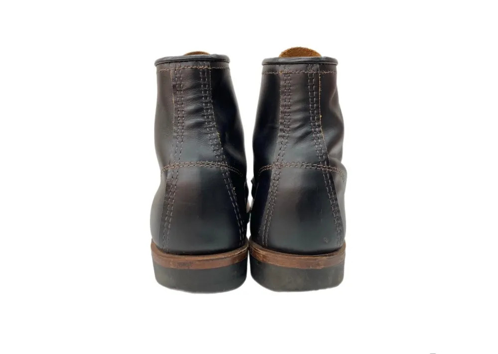 RED WING 9060 Beckman Flatbox Black Leather Work Boots Men's Size 6.5D Box Incl image 3