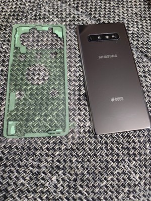 Original Samsung Galaxy CERAMiC S10+ SM-G975F/DS Akkudeckel Backcover Schwarz A