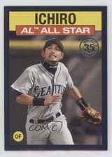 2021 Topps 1986 All-Star Baseball Blue Ichiro Suzuki #86AS17 HOF 00ep