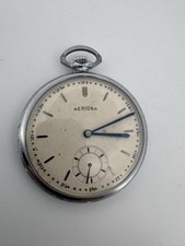 Seriosa Swiss Pocket Watch Mechanical Running Early 1900's 
