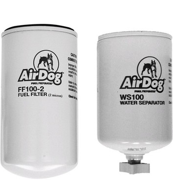AirDog Pre-Filter WS100 and Fuel Filter FF100-2 Combo Pack  B6
