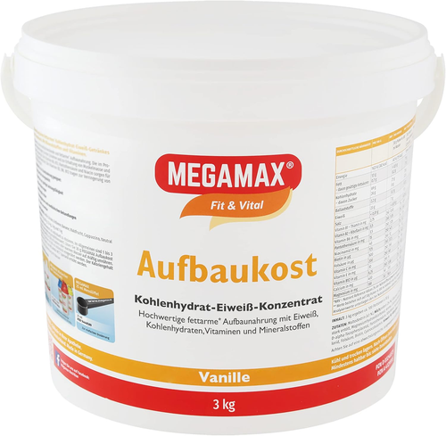 Megamax Alimento Costruttivo Neutro 1.5kg Proteine Carboidrati Drink Per Aumento Di Peso - Foto 15 di 17