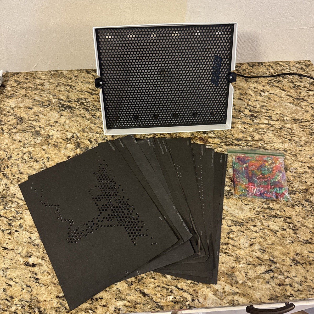 Milton Bradley Light Brite Replacement Sheets LITE-BRITE Vintage