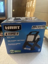 HART 20-Volt Hybrid LED Site Light, 1,800 Lumens HPWL02 (Battery Not Included)
