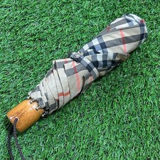 Burberry Folding Umbrella Nova Check Unisex beige from Japan