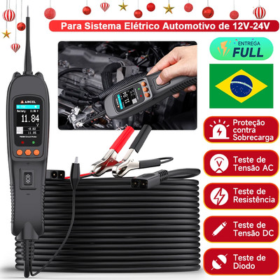 ANCEL PB50 Digitaler KFZ Stromkreis Tester Power Probe Spannungstester 12V/24V
