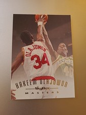 1994-95 SkyBox Emotion Hakeem Olajuwon #116 “Masters” Houston Rockets Fast Ship
