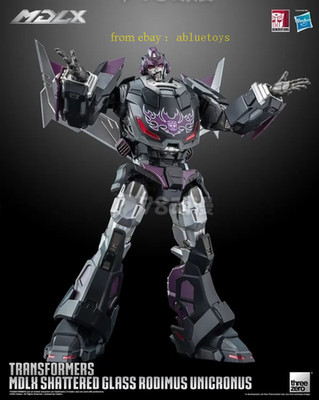 Threezero Mdlx Shattered Glass Rodimus Unicronus Action Figure In Stock