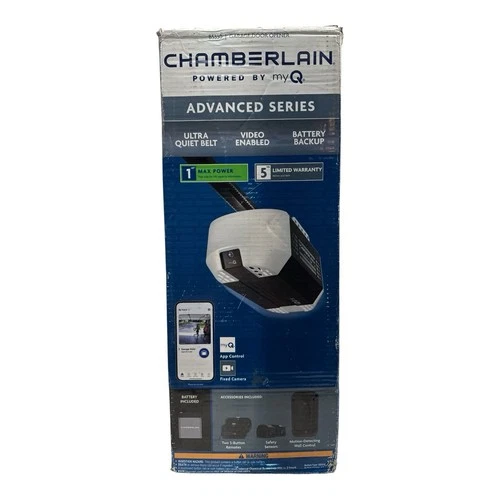 Chamberlain myQ Advanced Series 1HP Garage Door Opener B5330 NEW