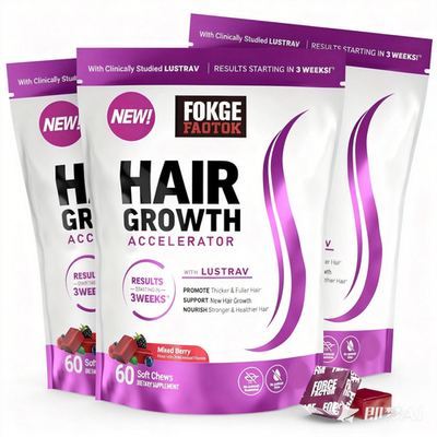 #ad #ad Force Factor Hair Growth Accelerator with Clinically Studied Lustriva $42.20