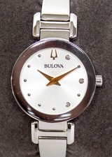 Bulova Women's Modern Marc Anthony Quartz Watch (Silver)