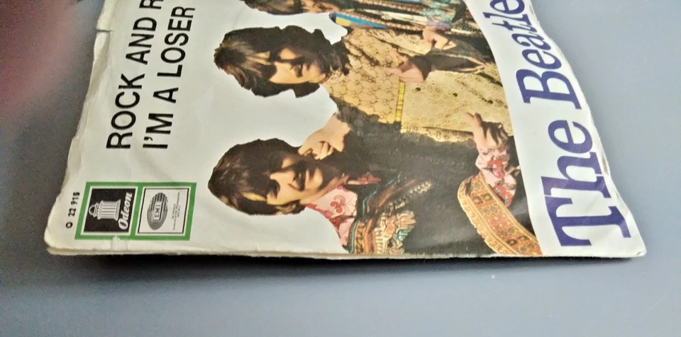 7" THE BEATLES Rock And Roll Music / original HIPPIE COVER / Odeon O 22 195 - Image 3 of 4