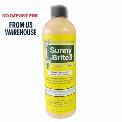 Sunny Brite II - 16 oz. Light Polish, Contains mild cleaning agents and Italian