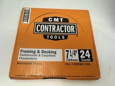 10 Pack of CMT ITK Contractor Framing/Decking Saw Blades Masterpack, 7-1/4 x 24
