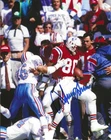 Former New England Patriots WR Irving Fryar Autographed 8x10 W/COA+Ticket