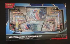 Pokemon Trading Card Game Greninja ex and Kingdra ex Special Collection Box