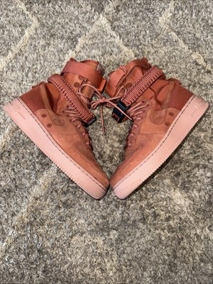 Size 9- Nike SF Air Force 1 Dusty Peach