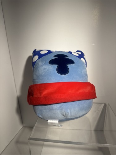 Peluche Squishmallow Kellytoy Disney Lilo & Stitch Super Hero Stitch 8" - Foto 2 di 6