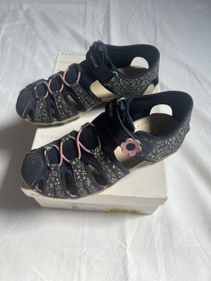Top Geox Sandalen Sommer offene Kinder Klettverschluss Schuhe Gr. 37 