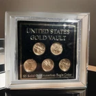 $5  Solid Gold American Eagle Coins Set-2007,UNITED STATES GOLD VAULT