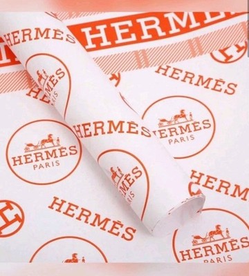 10 Stück Dior Papierverpackung für Blumensträuße und Geschenke weiß Hermes