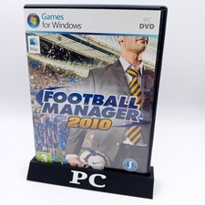 FOOTBALL MANAGER 2010 PC CD GAME - RARO RETRO GAMING PER MAC E WINDOWS