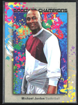 #ad Michael Jordan 2024 25 Upper Deck Goodwin Champions Splash of Color #101 $4.99