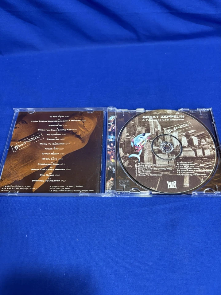 CD Lot Of 3 Great White CDs Twice Shy Great Zeppelin The Best Of Great White Foto 3 de 4