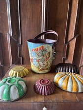 Antikes Spielzeug Blechspielzeug Strand Formen Eimer Beach 50er Jahre Shabby
