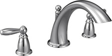 Brantford Chrome 2-Handle Roman Tub Faucet Trim Kit - Valve Required