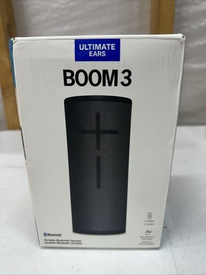 Ultimate Ears BOOM 3 Water & Dust Proof Wireless Bluetooth Speakers - Black