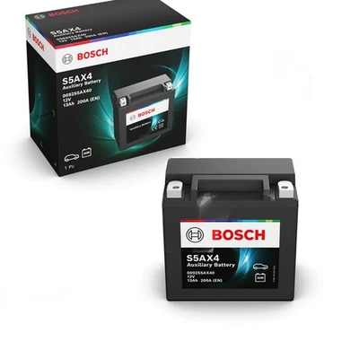 Bosch 12V Bordnetz-Batterie 13Ah Stützbatterie für Mercedes-Benz BMW Fiat Alfa  - Bild 1 von 4