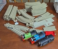 Thomas The Train Trackmaster Tan Tracks MATTEL Gullane 2009 Lot Percy Diesel